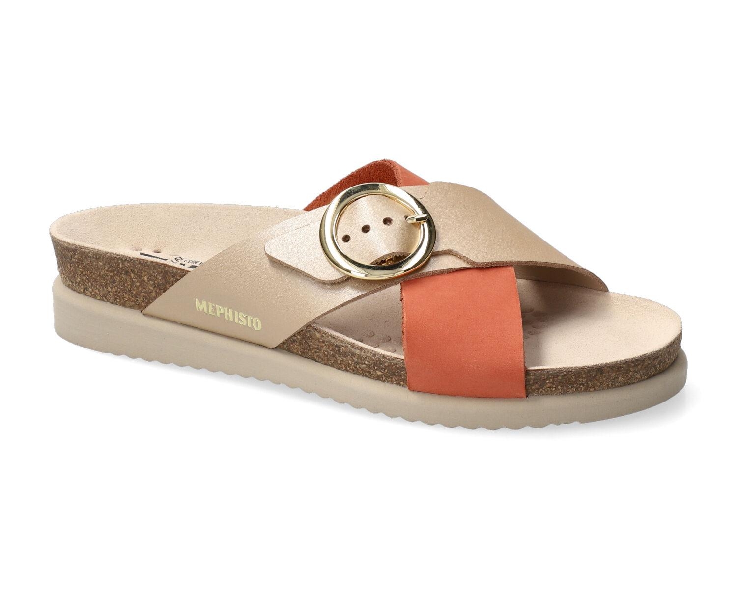 mules femme modèle Hirina Brun chili - Mephisto